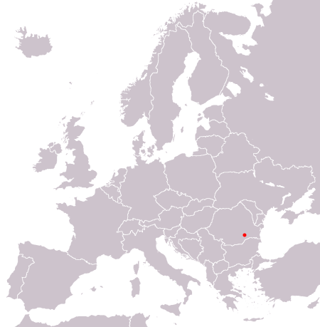 bucarest_in_europe_map