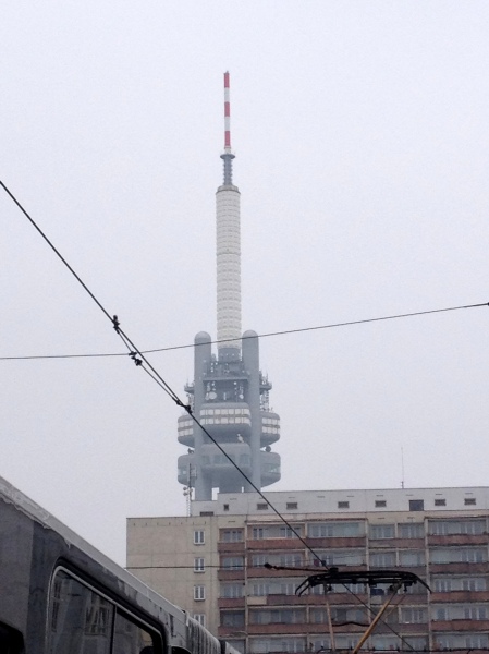 Zizkov television tower